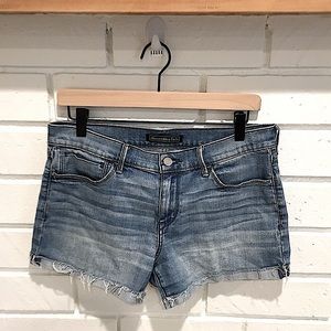 Abercrombie & Fitch Distressed Cut Off Shorts 28